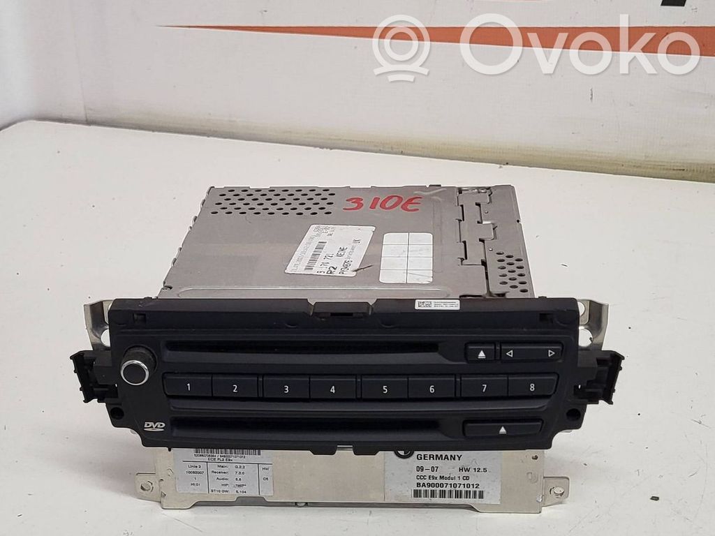 BMW 3 E92 E93 Radija/ CD/DVD grotuvas/ navigacija 