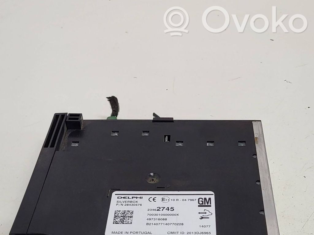 GPS navigation control unit/module   23462745,7003010500000X,497316088