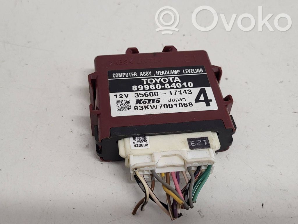 Toyota Verso Module d'éclairage LCM 
