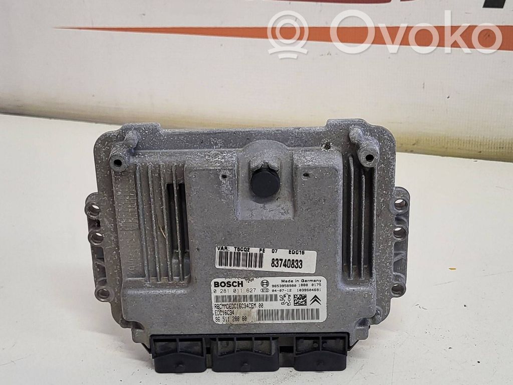 Peugeot 307 Engine control unit/module 