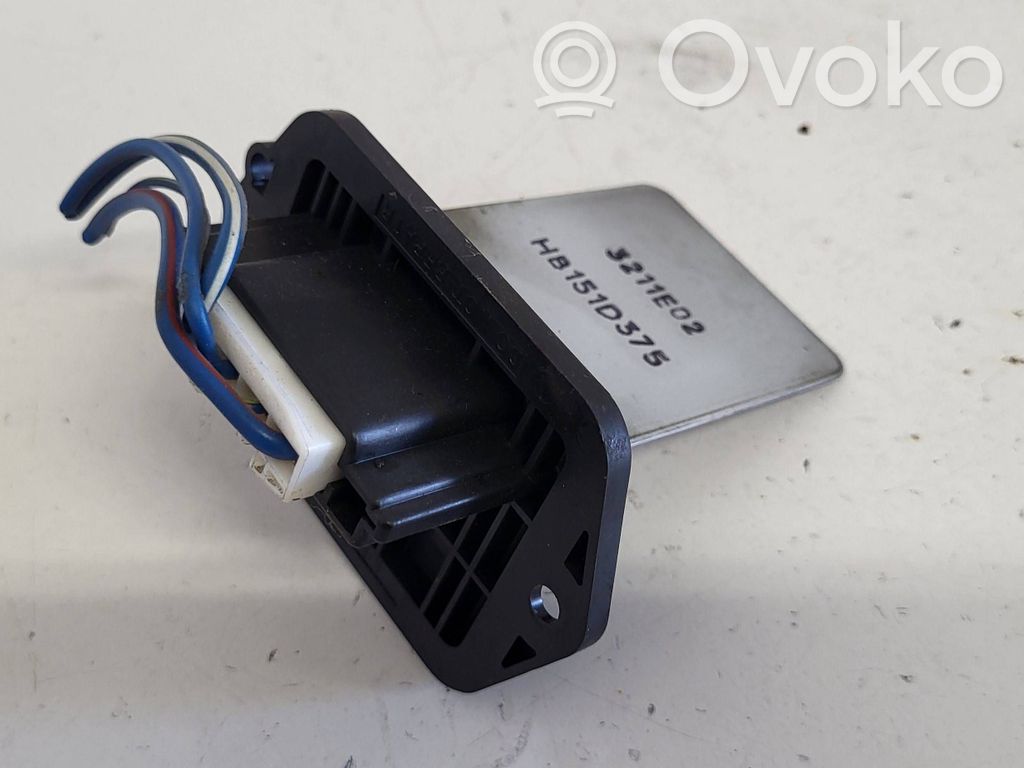 Mazda 2 Heater blower motor/fan resistor 
