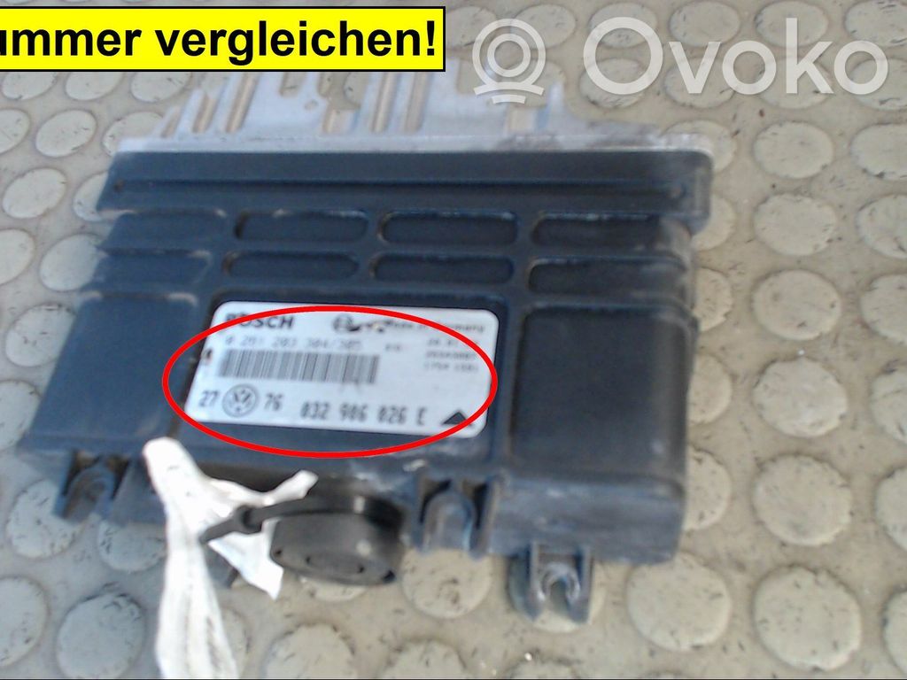 Volkswagen Golf III Unitate/modul de control motor 