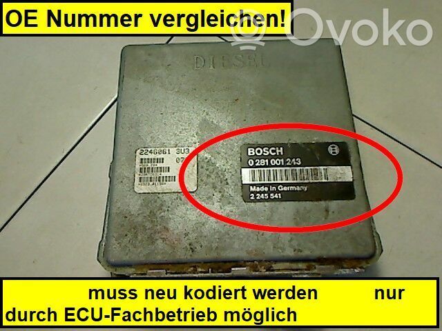 BMW 3 E36 Engine control unit/module 