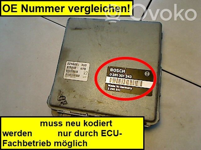 BMW 3 E36 Engine control unit/module 