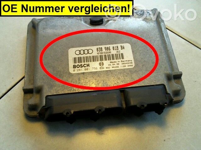 Audi A3 S3 8L Engine control unit/module 