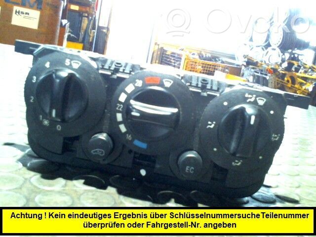 Mercedes-Benz A W168 Centralina del climatizzatore 