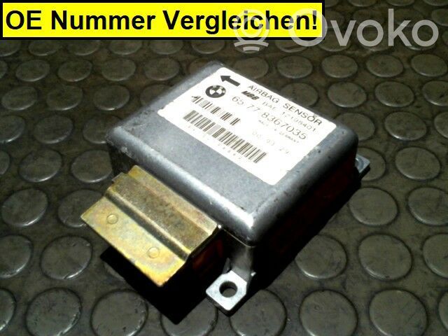 BMW 3 E36 Oro pagalvių valdymo blokas 