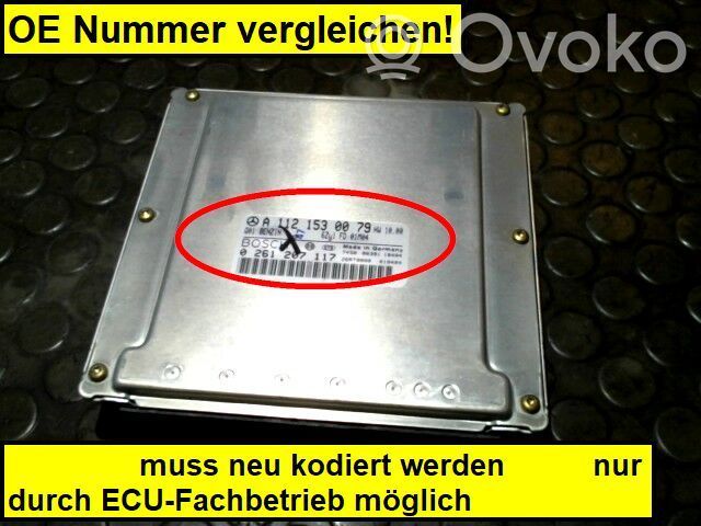 Mercedes-Benz E W210 Engine control unit/module 