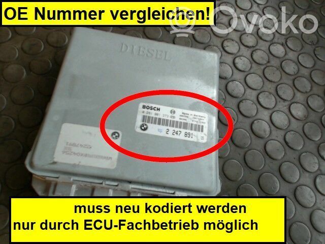 BMW 5 E39 Engine control unit/module 
