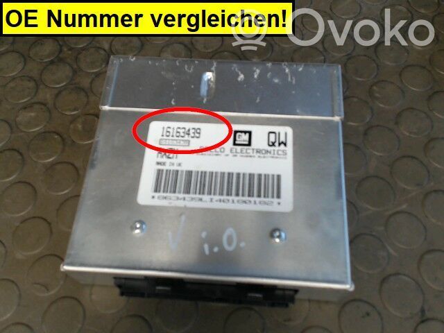 Engine control unit/module   06237424,06237424,16163439,16213104