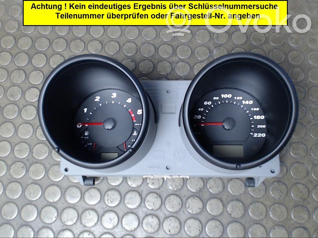 Seat Arosa Mască ceasuri bord 