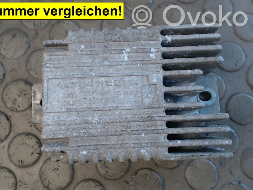 Mercedes-Benz A W168 Unité de commande / module de régulateur de vitesse