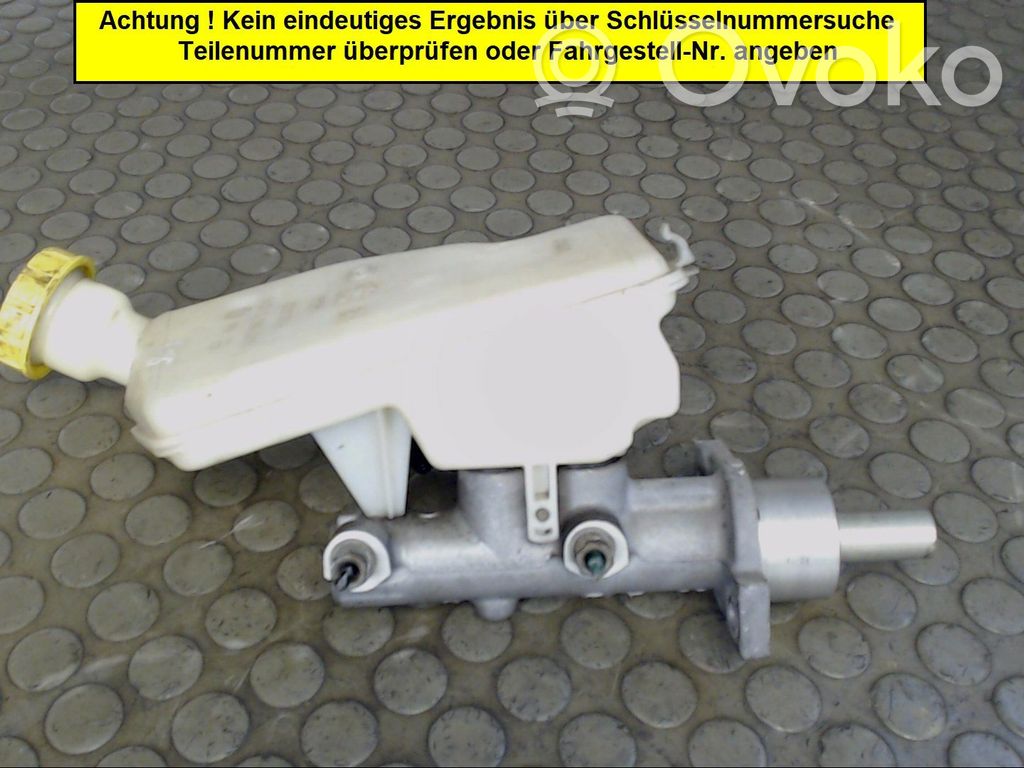 Citroen C2 Pagrindinis stabdžių cilindriukas 
