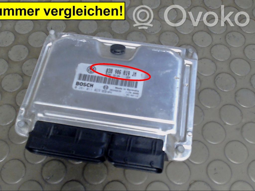 Volkswagen Polo IV 9N3 Engine control unit/module 