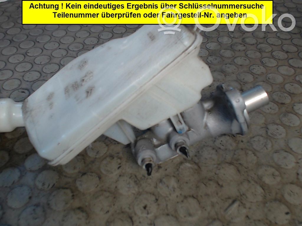 Citroen C3 Pagrindinis stabdžių cilindriukas 