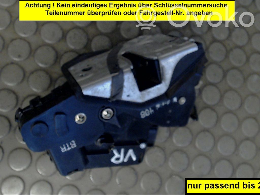 BMW 3 E46 Front door lock 