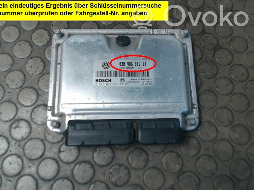 Seat Leon (1M) Calculateur moteur ECU 