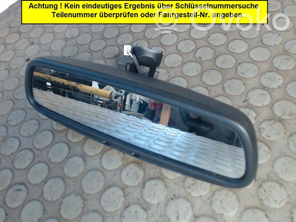 Ford Mondeo MK IV Rear view mirror (interior) 