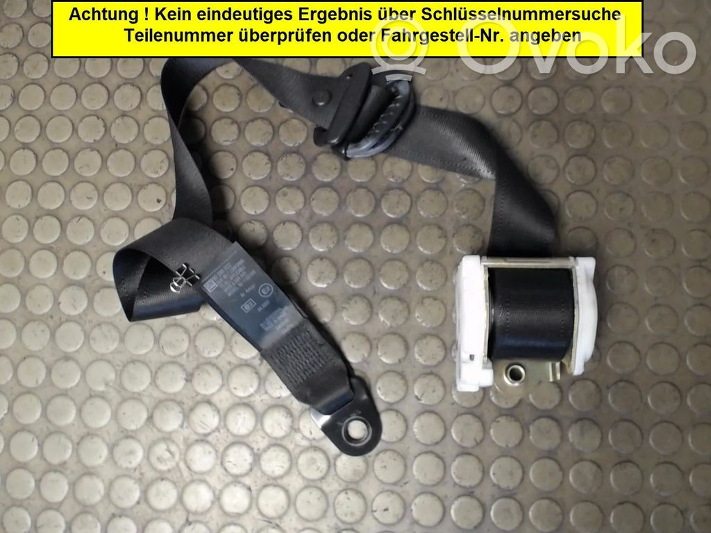 Opel Corsa B Cinturón delantero 