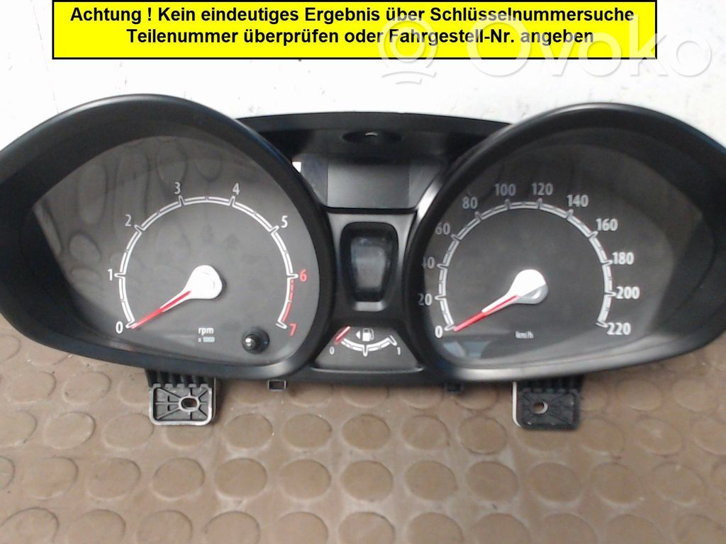 Ford Fiesta Moldura del panel 