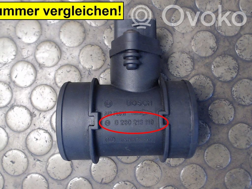 Opel Meriva A Debitmetru aer 