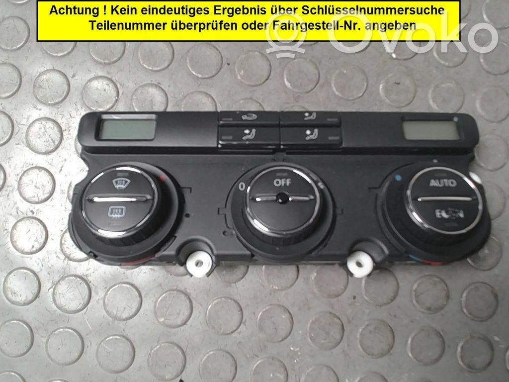 Unidad de control climatización   NICHTZUTREFFEND