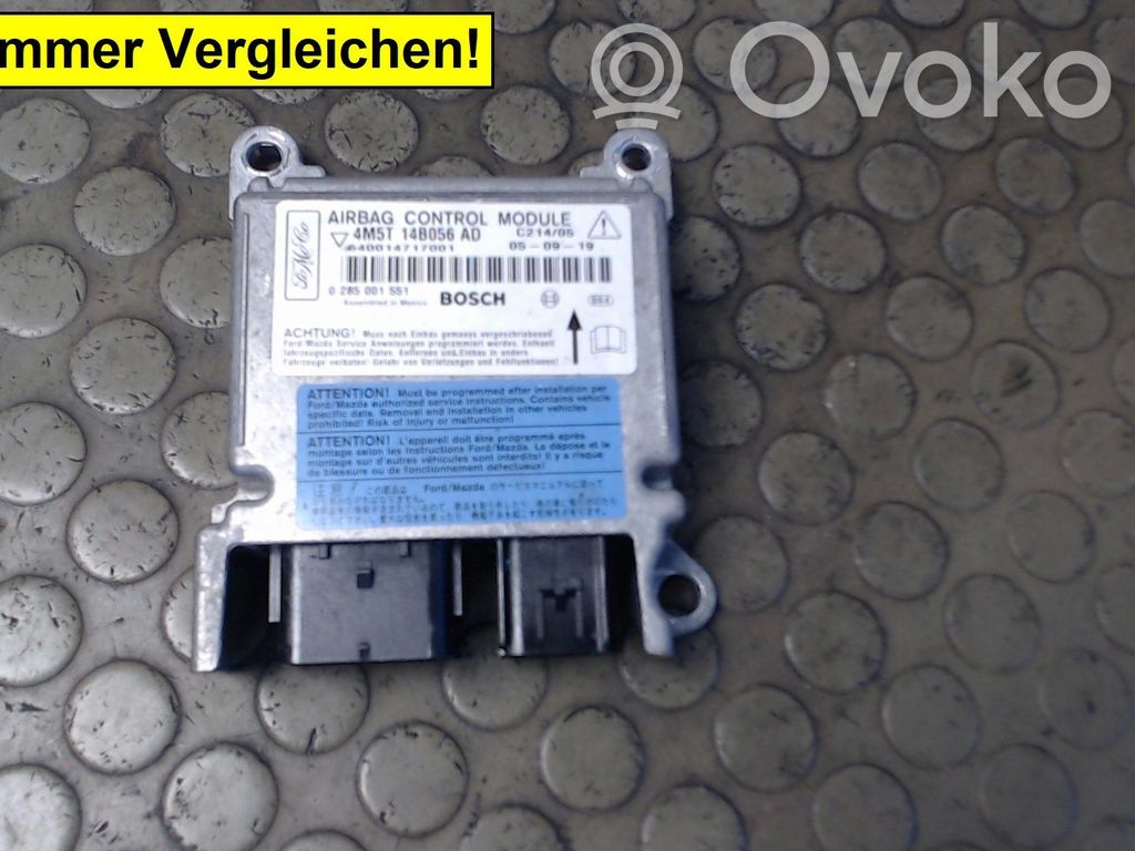 Ford Focus C-MAX Airbag control unit/module 