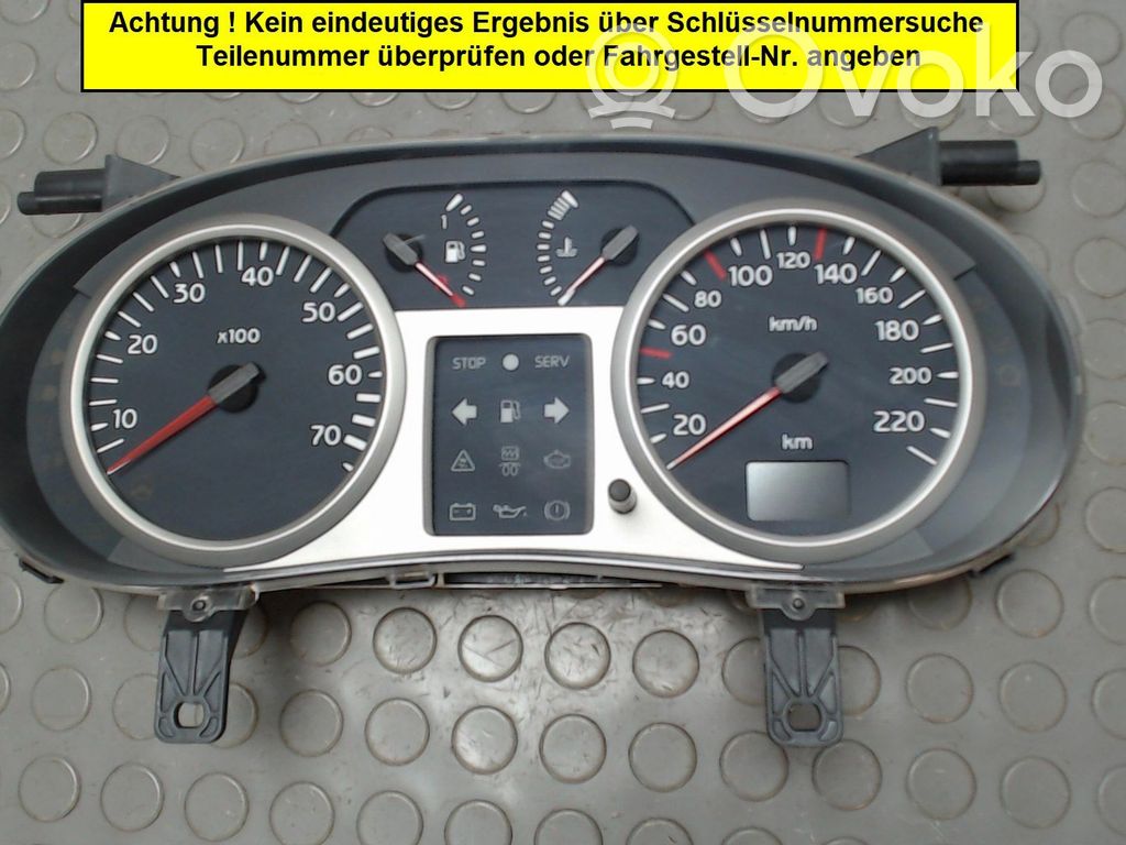 Renault Clio II Dashboard trim 