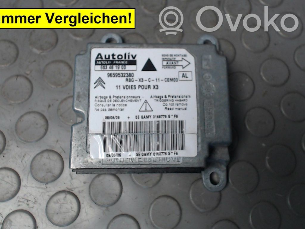 Citroen C5 Airbag control unit/module 