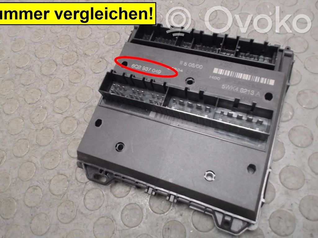 Unité de commande / module de régulateur de vitesse   6Q2937049,NICHTZUTREFFEND