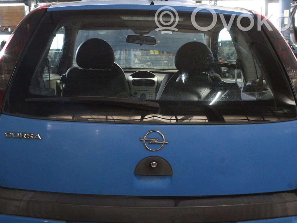 Opel Corsa C Klapa tylna / bagażnika 