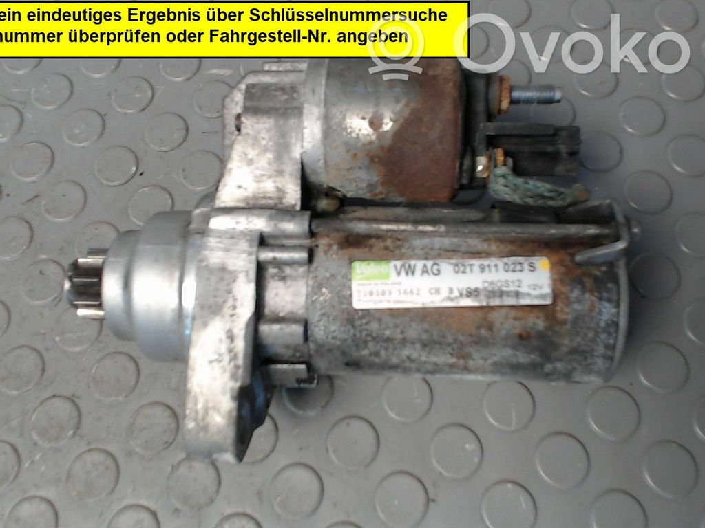 Volkswagen Polo IV 9N3 Motorino d’avviamento