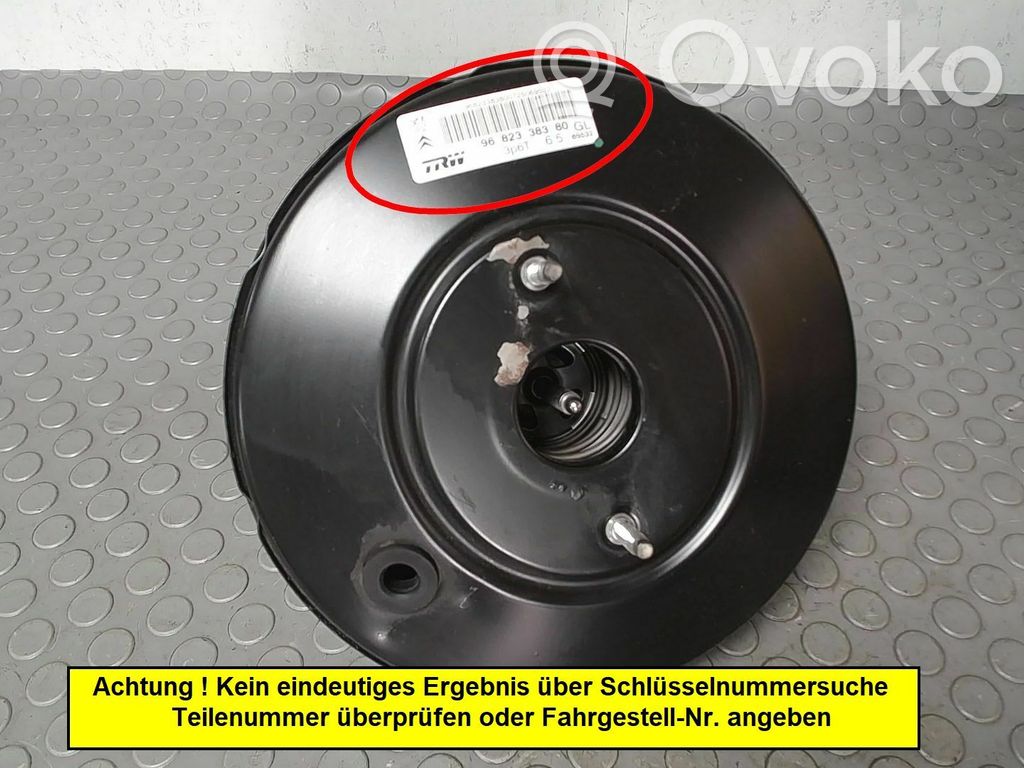 Citroen C2 Bomba de freno 