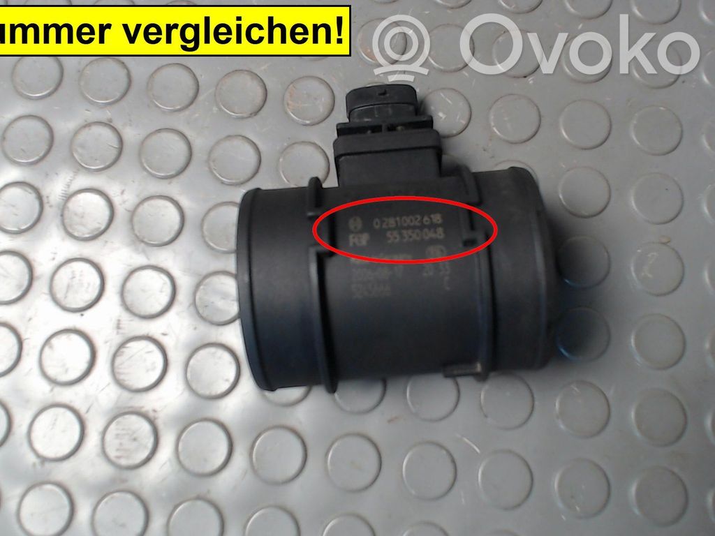 Opel Astra H Misuratore di portata d'aria 
