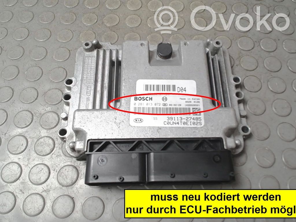 KIA Carens II Centralina/modulo del motore 