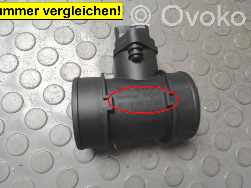 Opel Agila A Debitmetru aer 