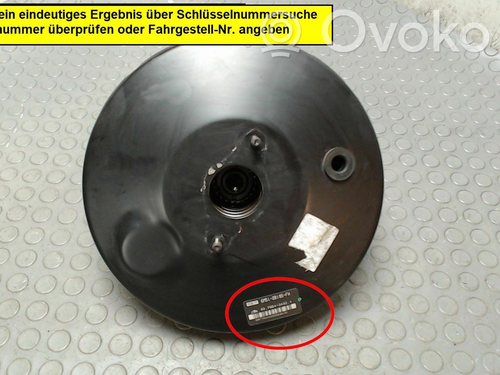 Ford Focus Brake booster 