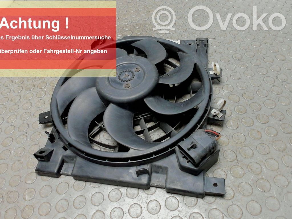 Opel Zafira B Ventilator electric răcire radiator