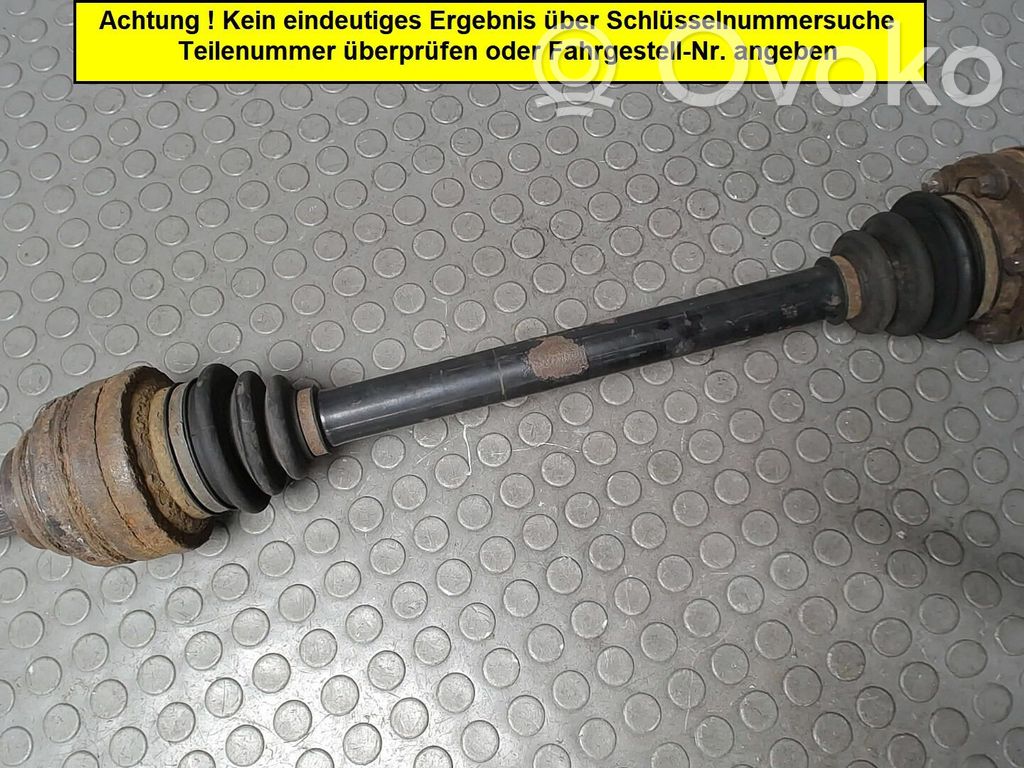Eje de transmisión trasero   33207500917,NICHTZUTREFFEND
