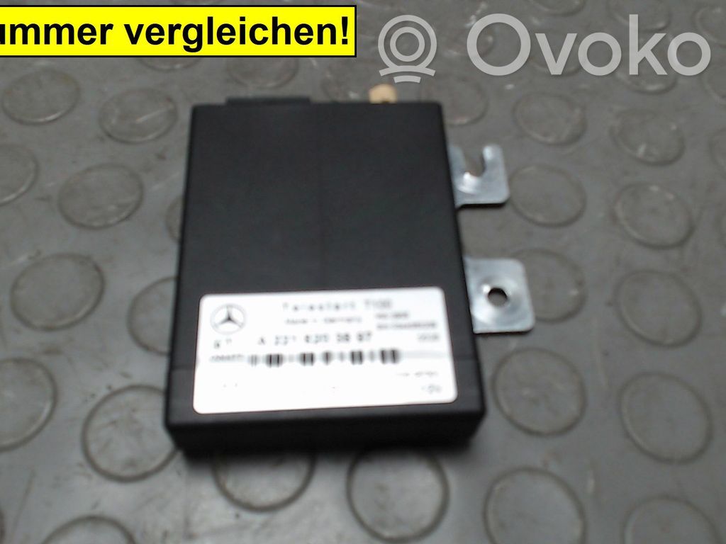 Mercedes-Benz E W211 Centralina/modulo regolatore della velocità