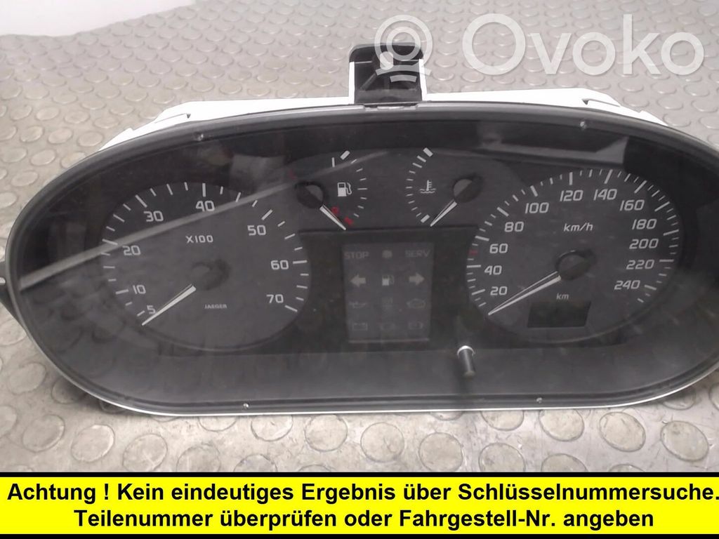Renault Megane I Cornice cruscotto