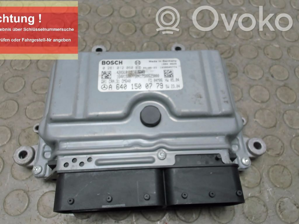 Mercedes-Benz A W169 Engine control unit/module 
