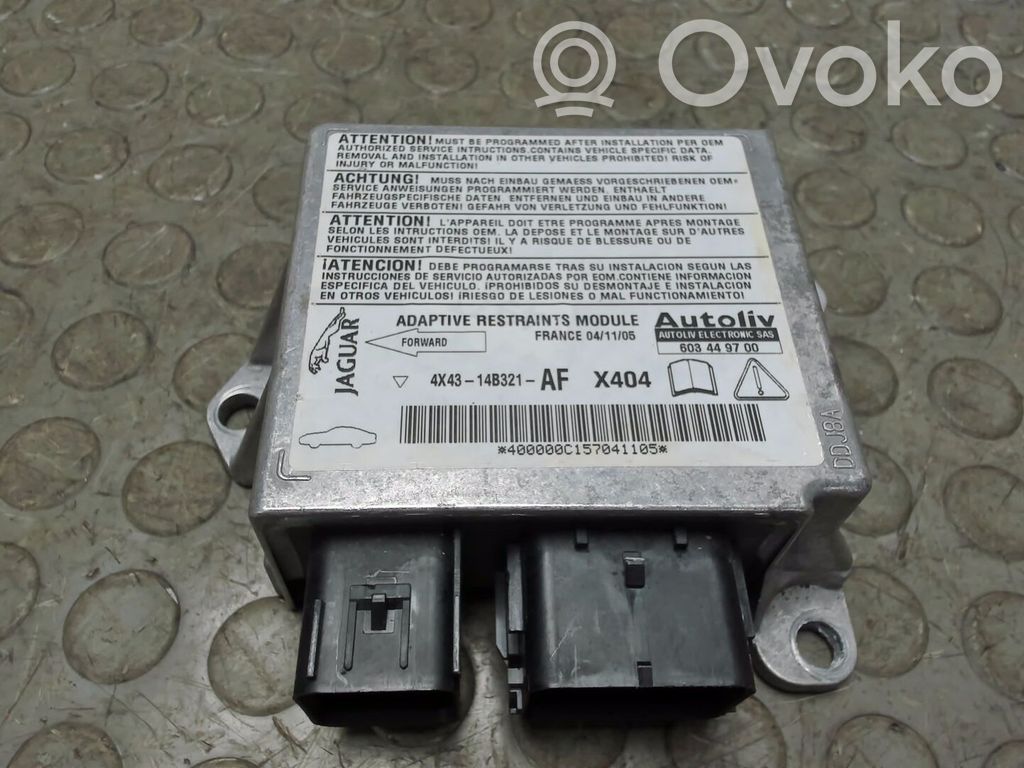 Airbag control unit/module   C2S48120,4X4314B321AF,4X4314B321AH,C2S37063,C2S48120