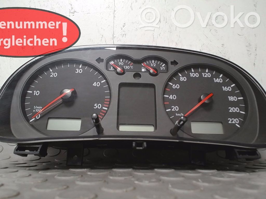 Volkswagen Golf IV Mască ceasuri bord 