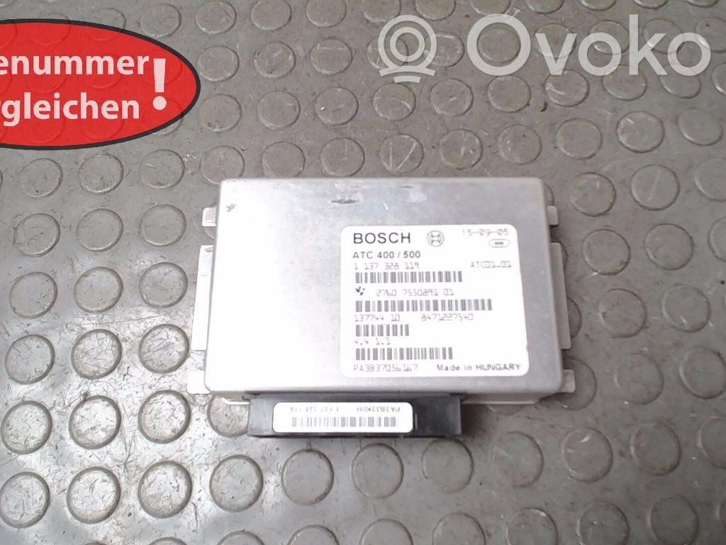 Unidad de control/módulo del control de crucero   1137328119,NICHTZUTREFFEND