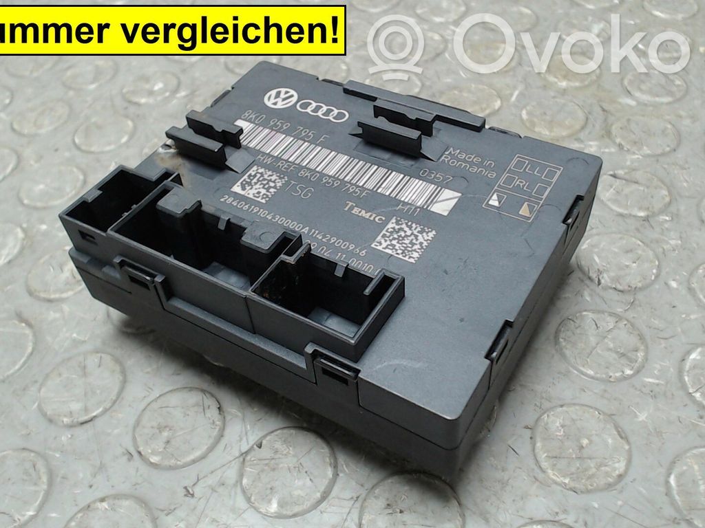 Audi A4 S4 B8 8K Unité de commande / module de régulateur de vitesse 