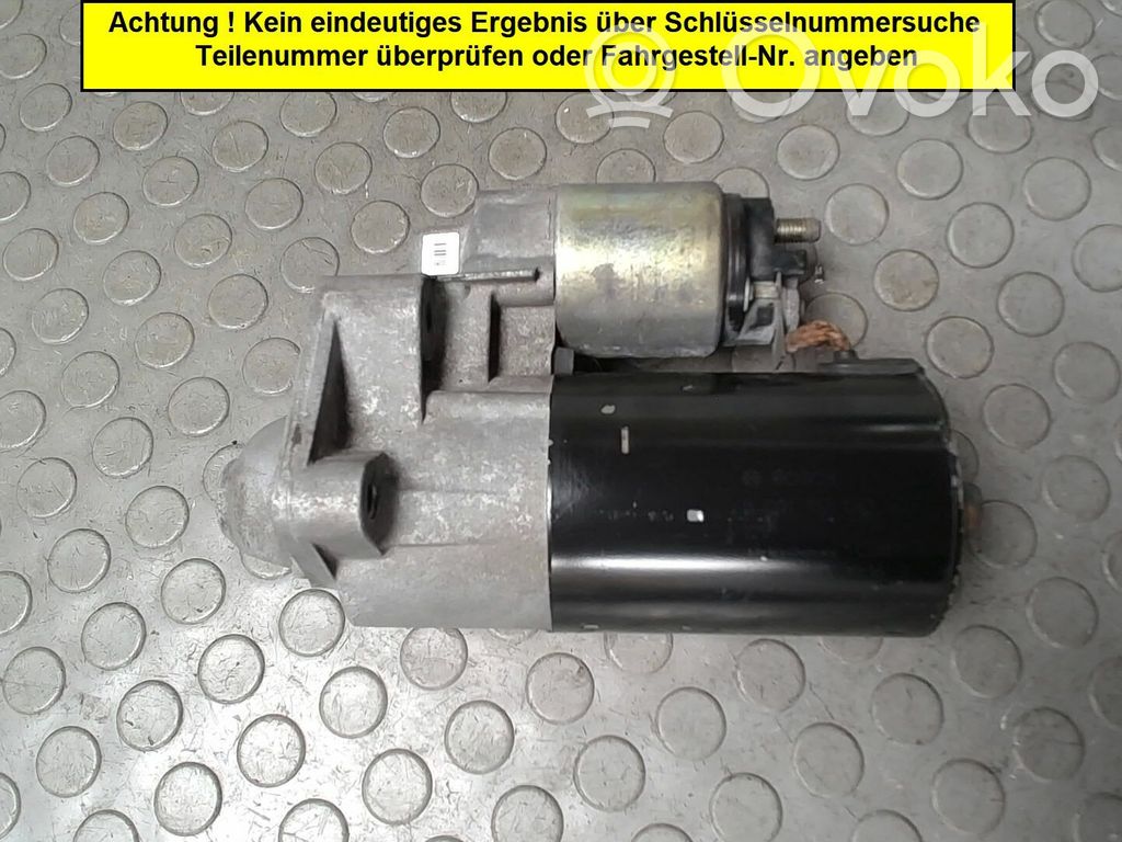 Volvo S40, V40 Starteris 