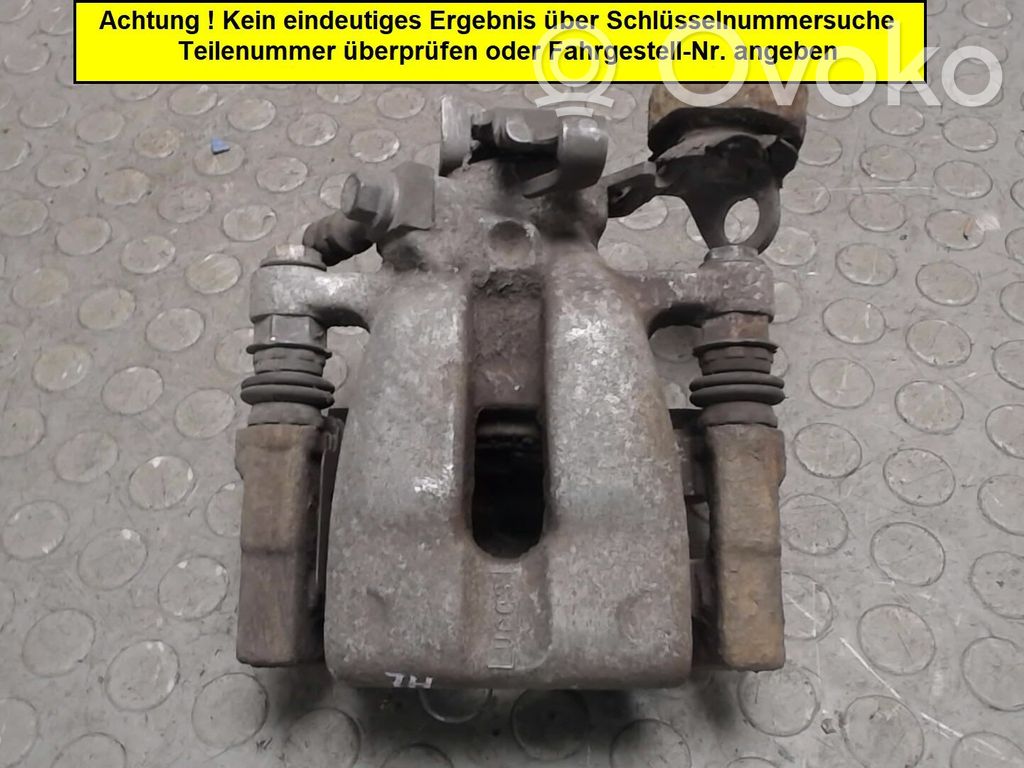 Opel Meriva A Pinza del freno posteriore 
