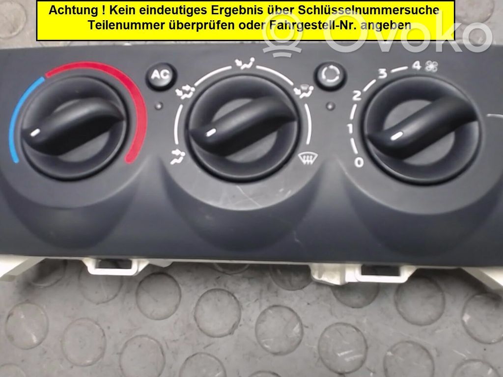 Renault Clio II Climate control unit 
