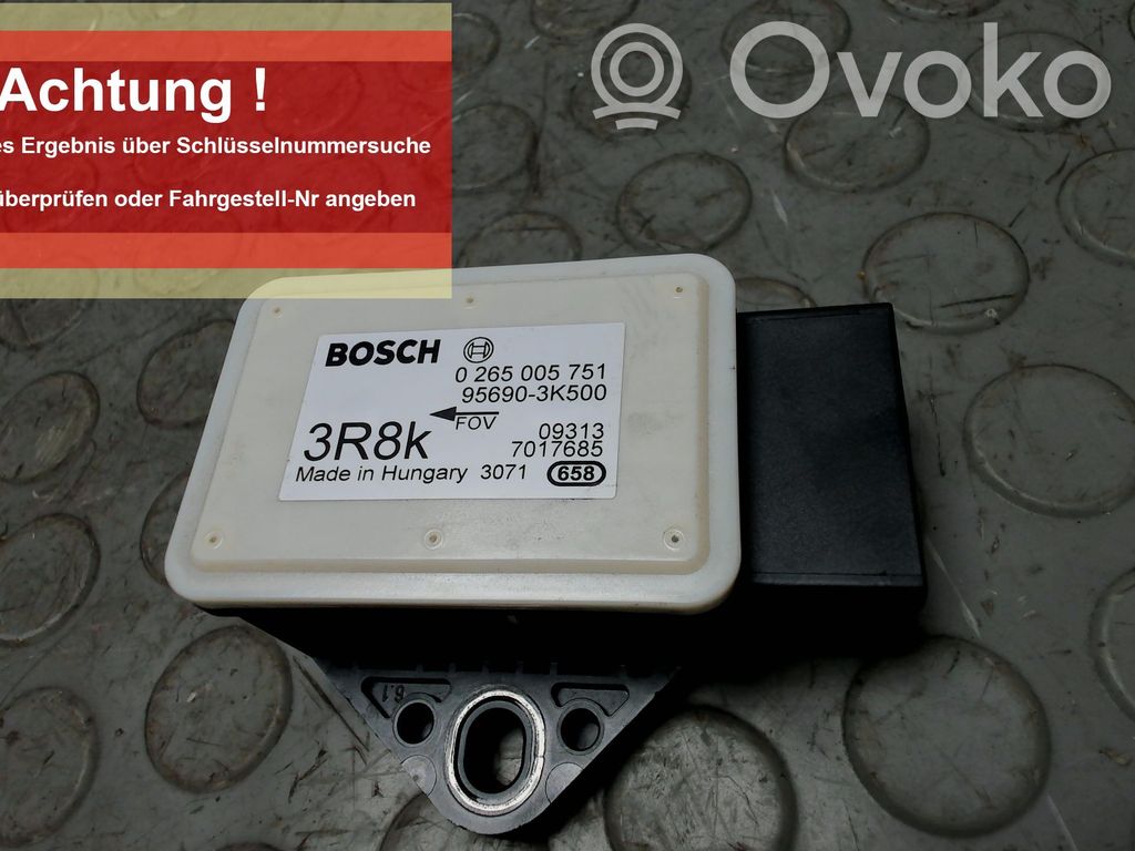 Parking PDC sensor   0265005751,3K500,95690,NICHTZUTREFFEND